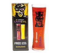 Strongbow Embossed Carnevil Pint Glass Limited Halloween Edition Home Bar Pub