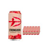 Strongbow Strawberry Cider Cans Multipack, 24 x 440 ml