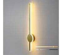 strongbox LED Dimmable Indoor Wall Lamp Sconce Long Strip Up Down Wall Lights Adjustable Brightness Modern Strips Lights Aluminum Acrylic Living Room Bedroom Hallway Stair Wall Lighting White,40CM 18W