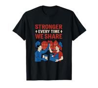Stronger Every Time We Share Community Pride Graphic T-Shirt