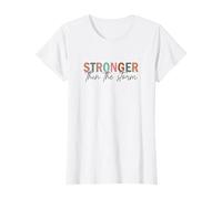 Stronger over Storm, Strength, Hope, Faith in Jesus, Church T-Shirt