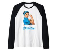 Stronger Than Diabetes Raglan Baseball Tee
