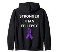 Stronger Than Epilepsy Zip Hoodie