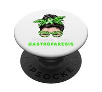 Stronger Than Gastroparesis Awareness Gastroparesis Warrior PopSockets Adhesive PopGrip