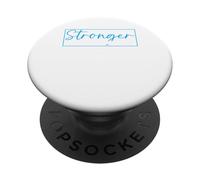 Stronger Than Guillain Barre Syndrome Awareness PopSockets Adhesive PopGrip