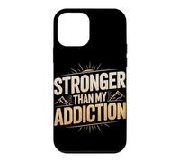 Stronger Than My Addiction Sober Recovery Case for iPhone 12 mini