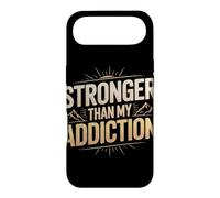 Stronger Than My Addiction Sober Recovery Case for iPhone Air