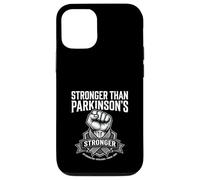 Stronger Than Parkinson's Awareness Raised Fist Ribbon Case for iPhone 12/12 Pro