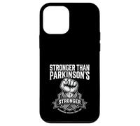 Stronger Than Parkinson's Awareness Raised Fist Ribbon Case for iPhone 12 mini