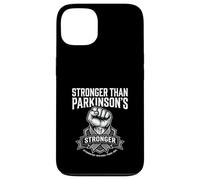Stronger Than Parkinson's Awareness Raised Fist Ribbon Case for iPhone 13