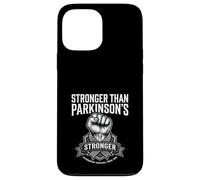 Stronger Than Parkinson's Awareness Raised Fist Ribbon Case for iPhone 13 Pro Max