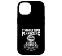 Stronger Than Parkinson's Awareness Raised Fist Ribbon Case for iPhone 14