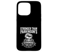 Stronger Than Parkinson's Awareness Raised Fist Ribbon Case for iPhone 15 Pro Max