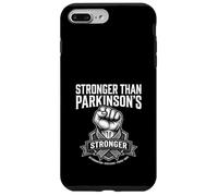 Stronger Than Parkinson's Awareness Raised Fist Ribbon Case for iPhone 7 Plus/8 Plus
