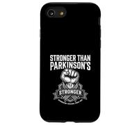 Stronger Than Parkinson's Awareness Raised Fist Ribbon Case for iPhone SE (2020) / 7/8