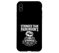 Stronger Than Parkinson's Awareness Raised Fist Ribbon Case for iPhone XS Max