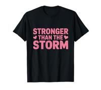 Stronger Than The Storm Christian Faith Message T-Shirt