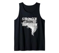 Stronger Than The Storm Motivational Tornado Tank Top