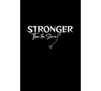 Stronger Than the Storm: Rise Through What You Go Through - Inspirational Notebook | 6 x 9 in | 100 Lined Pages