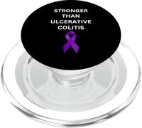 Stronger Than Ulcerative Colitis PopSockets PopGrip for MagSafe