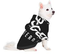Stronger Than Yesterday - Bodybuilding Dog Hoodie, Winter Warm Stretchy Pet Sweater for Small Medium and Large Dogs Large