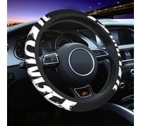 Stronger Than Yesterday - Bodybuilding Steering Wheel Cover Universal 15 Inch Sports Style Elastic Breathable Comforts Car Steering Wheel Accessories