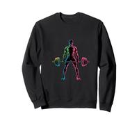 Stronger Than Yesterday Motivational Fitness Gym. Sweatshirt