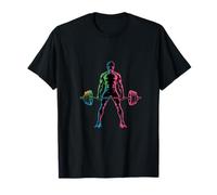 Stronger Than Yesterday Motivational Fitness Gym. T-Shirt