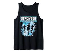 Stronger With Every Mile Runner Marathoner Running Marathon Tank Top
