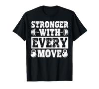 Stronger with Every Move Cardio Training T-Shirt