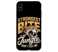 Strongest Bite In The Jungle Dont Test Me Leopard Case for iPhone XS Max
