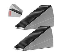 Strongest Home Wall/Door Stopper 2 Pack, Heavy Duty Rubber Door Stop Extra Large Interior Outdoor for Home, Office, Hotel, Nursery
