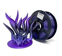 Stronghero3D 1.75 mm 3D Printer Filament - PLA Silk Purple, Black, Blue - Accuracy +/- 0.05 mm, 1 kg for Ender3, CR10