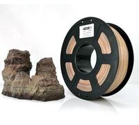 Stronghero3D 1.75mm PLA Core Shell Co Extruded Dual Colors Filament, Matte Rock Yellow Brown Red Black, 1kg/2.2lb for Ender3 P1S P1P X1C