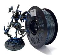 Stronghero3D PETG 3D Printer Filament,Green Blue Black Silver,Galaxy Glitter Sparkling,Translucent,Multi Color Gradient Color Change,Net Weight 1kg(2.2lbs)