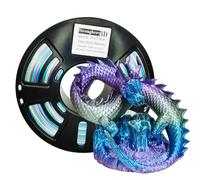 Stronghero3D PLA 3D Printer Filament 1.75mm EX31 Rainbow 1kg(2.2lbs) for ender3 Anycubic