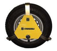 Stronghold Apex 12" - 13" Triangular Wheel Clamp Suitable for Caravans, Trailers, Horse Boxes, Vans and Motorhomes Tyre Width Upto 165mm Diameter 504mm - 704mm Sold Secure Gold Standard