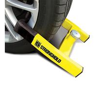 Stronghold Atlas Caravan & Trailer Wheel Clamp Fits Alloy and Steel Wheels with Tyres Up To 265 mm Wide Sold Secure Gold Standard