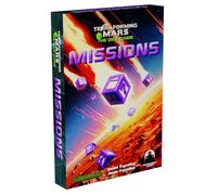 Terraforming Mars: The Dice Game - Missions Expansion | New Missions, Purple Influence Dice, Corporations & Project Cards | Strategy Game Add-On