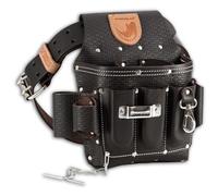 STRONGLAD Leather Tool Pouch, Belts for Men and Women, Electricians, Drywall Utility Work Bag, Carpenters Construction Toolbelt, Carpenter Tool Belt, Pocket Tool Organizer, Electrician Apron, ECR3