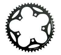 Stronglight 48T 110 BCD Road Chainring Black 9/10 Speed Dural 5083 Alloy