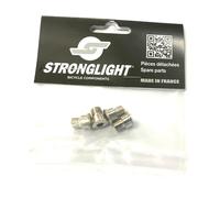 Stronglight Chainring Bolt 4 Piece Screw Set M8 X 0.75mm Fits Shimano 11 Speed