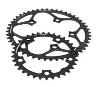 Stronglight Dural Alloy 5083 9/10 Speed Chainring 110mm BCD In Black All Sizes