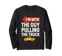 Strongman Atlas Stone Truck Pull Training Dad Fan Crew Long Sleeve T-Shirt