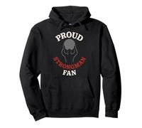 Strongman Atlas Stone Truck Pull Training Dad Fan Crew Pullover Hoodie