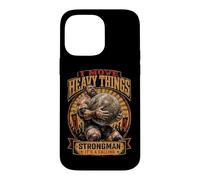 Strongman Its A Calling I Move Heavy Things Stones Lifting Case for iPhone 14 Pro Max
