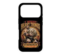 Strongman Its A Calling I Move Heavy Things Stones Lifting Case for iPhone 17 Pro