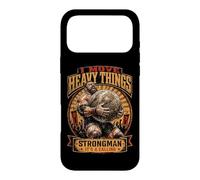 Strongman Its A Calling I Move Heavy Things Stones Lifting Case for iPhone 17 Pro Max