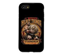 Strongman Its A Calling I Move Heavy Things Stones Lifting Case for iPhone SE (2020) / 7/8