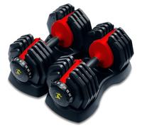 Strongology Home Fitness Pair Adjustable Smart Dumbbell from 2.5kg upto 24kg Training Weights